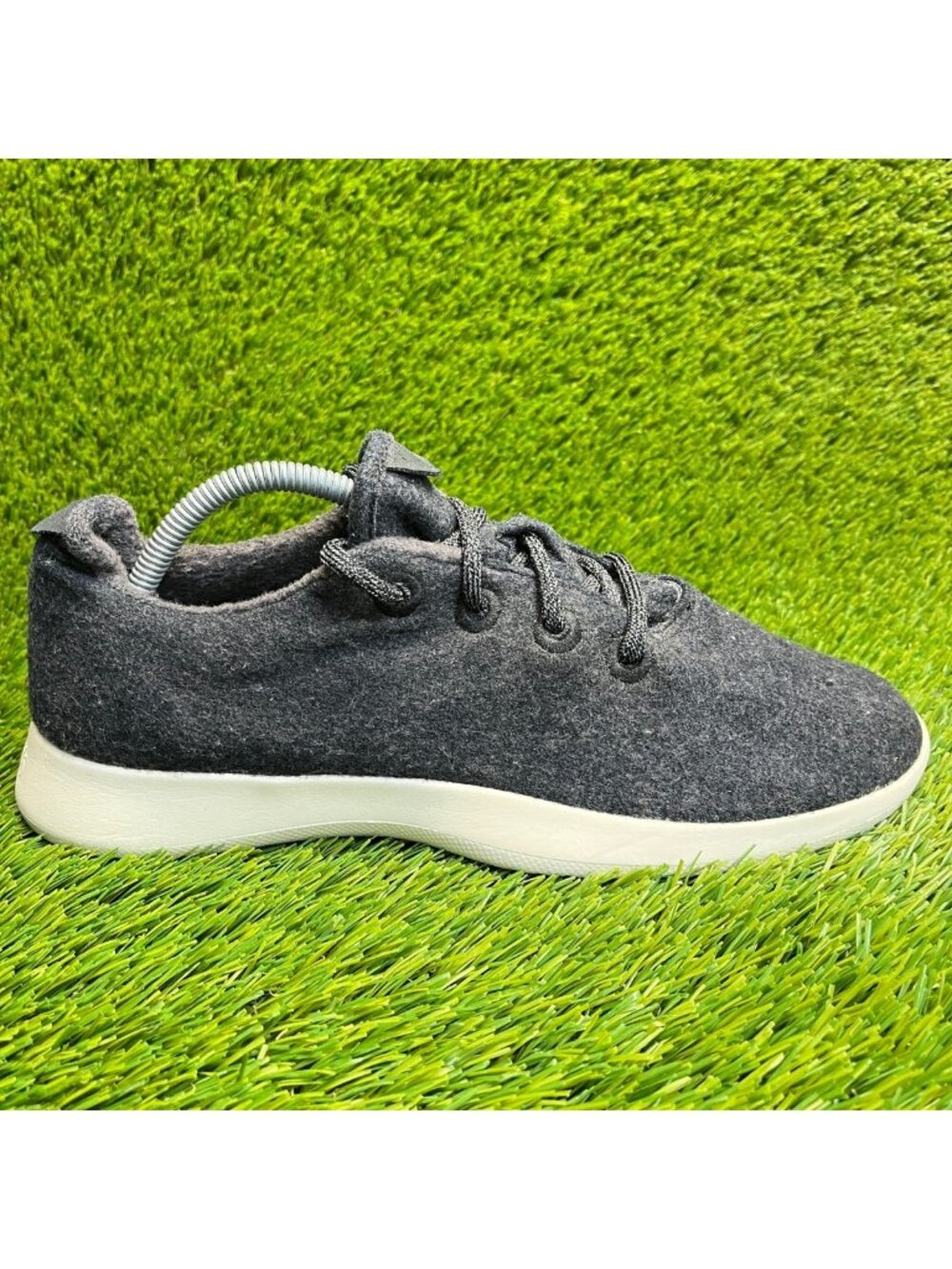 Allbirds Wool Runners Mens‎ Size 10 Black White Casual Running Shoes Sneakers